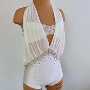 Abito lirico di fascia alta al chiaro di luna sussurri Costume da danza eleganza per Performance teatrali abbigliamento da allenamento Premium in saldo - Product Image 1