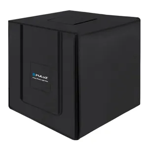 PULUZ-caja de luz portátil para estudio fotográfico, accesorios de fotografía de 80cm, 80W, 8500LM, con 3 colores, novedad de 2021