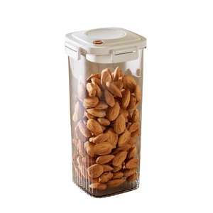 Vacuum Sealed Storage Container Cylinder Moisture Proof Freshness Preservation Kitchen Food Storage Box Clip On Lid - Product Image 3