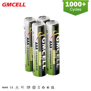 Factory Direct 1.2V Ni-MH AAA Rechargeable Battery 600/800/1000mAh 1200+ Cycles for Toys - Product Image 1