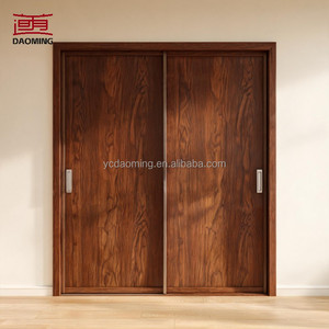 Puertas Corredizas de Madera Personalizables para el Hogar y la Oficina, Diseño Posmoderno, Acabado de Superficie, Tamaños Favoritos, Otros Productos para Puertas Interiores - Product Image 4