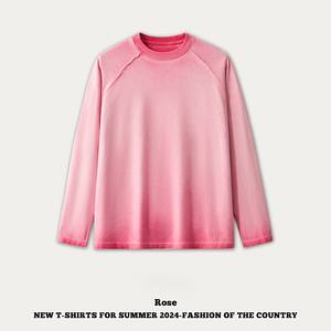 Camiseta de gran tamaño para hombre de la marca Chao, 270g, tejido pesado, estampado de Color sólido, con capucha, aspecto de lavado sucio para hombre mayor europeo - Product Image 3