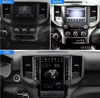Autoradio tactile Android 14 de 11,8 pouces pour Dodge Ram 2019, lecteur multimédia stéréo GPS, unité centrale vidéo