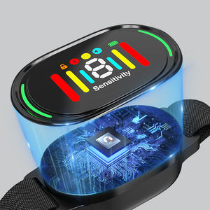 <span class=keywords><strong>Collar</strong></span> de perro recargable por USB, moderno <span class=keywords><strong>collar</strong></span> de descarga eléctrica antiladridos, pantalla LCD, resistente al agua, suave, con luces personalizadas - Product Image 4