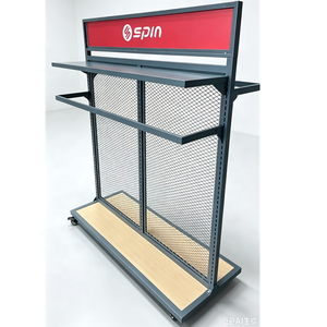 Özelleştirilebilir Hareketli Giyim Mağazası Perakende Ürün Teşhir Standı Rafı - Product Image 2
