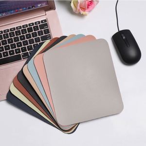 X919 New Arrival Universal Anti-slip Mouse Pad Leather Gaming Mice Mat New Desk Cushion Fashion Comfortable for Laptop Pc Custom - Product Image 1