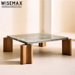 Meubles WISEMAX, table basse moderne et luxueuse en marbre naturel, table d'appoint, cuisine, hôtel, salon, meubles pour la maison - Product Image 2