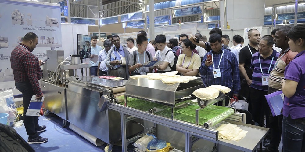 25 Inch 35 Inch Press Industrial Tortilla Production Line Silver Color
