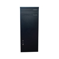 Boîte à colis murale extérieure antivol WELDON PB-15, grande, en métal durable, étanche, avec finition thermolaquée