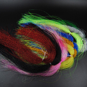 Fil spiralé coloré pour la fabrication de leurres de pêche, matériel de montage d'hameçons pour leurres de pêche au bar, style fibreux 130 - Product Image 3
