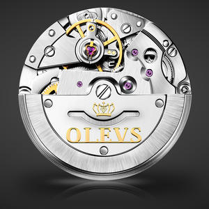 OLEVS 6630 montre de luxe mécanique <span class=keywords><strong>calendrier</strong></span> de Phase de lune montre mécanique à Tourbillon automatique de haute qualité pour homme - Product Image 3