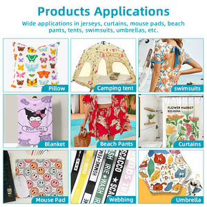 Imprimante jet d'encre à sublimation automatique grand format 75 pouces 8 têtes I3200 Machine textile numérique pour tissus avec garantie de 5 ans - Product Image 2