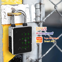 Eseye Tuya Smart Life, cadenas intelligent numérique étanche IP65, cadenas intelligent biométrique à empreintes digitales