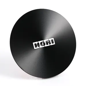 Personalized Customization Blank 3d Round Metal Anodised Cd Grain Aluminum Name Plates