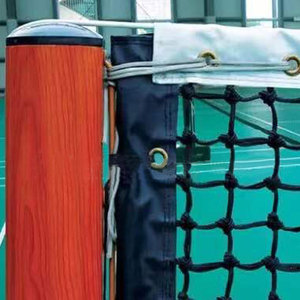 Tubo redondo <span class=keywords><strong>de</strong></span> Color madera <span class=keywords><strong>de</strong></span> la mejor calidad profesional, postes <span class=keywords><strong>de</strong></span> red <span class=keywords><strong>de</strong></span> <span class=keywords><strong>tenis</strong></span> para interiores y exteriores <span class=keywords><strong>de</strong></span> aleación <span class=keywords><strong>de</strong></span> aluminio, fijación en el suelo para jugador <span class=keywords><strong>de</strong></span> <span class=keywords><strong>tenis</strong></span> - Product Image 4