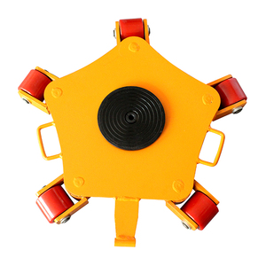 Сверхмощная платформа, вращающаяся на 360 градусов, 3-5 тонн, тележка для грузового транспорта, OEM, настраиваемый ручной механизм - Product Image 4