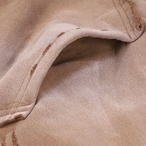 เสื้อมีฮู้ดผ้าฟลีซแนวสตรีทแวร์เสื้อมีฮู้ดผ้าวดี้ลายวินเทจผ้าบ็อกซี่ใส่ได้ตามที่ต้องการ - Product Image 5