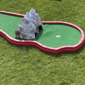 Terrain de golf miniature portable, écologique, imperméable, léger, durable, en PVC, location de golf, parcours de golf mobile à 9 trous, <span class=keywords><strong>parc</strong></span> <span class=keywords><strong>d</strong></span>'<span class=keywords><strong>attractions</strong></span> - Product Image 4