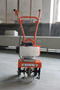 Equipo de Agricultura de 6 aspas, herramientas y equipo de arranque fácil, Mini cultivador <span class=keywords><strong>manual</strong></span> de gasolina para jardín, nuevo diseño - Product Image 4