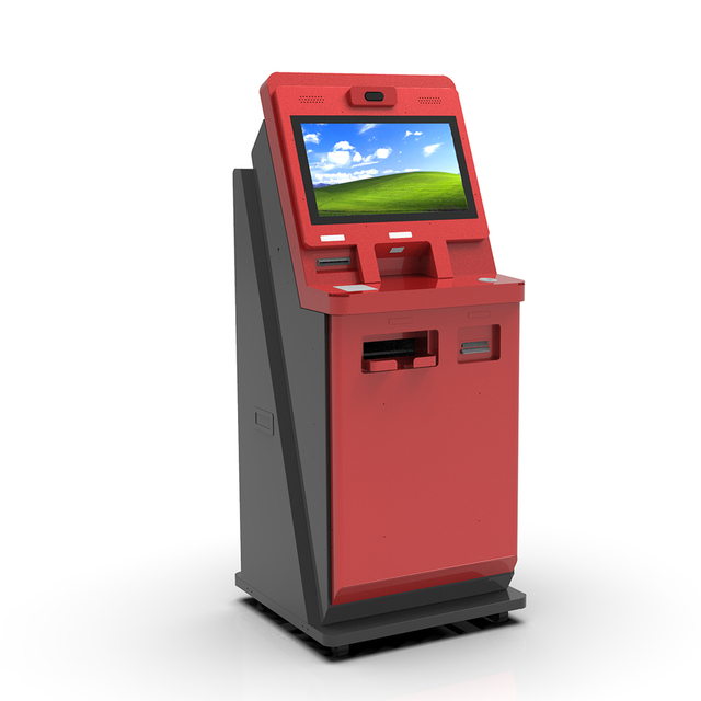 Automatic Convenient Cash Deposit Bank VTM Machine Self Service Payment ATM Kiosk