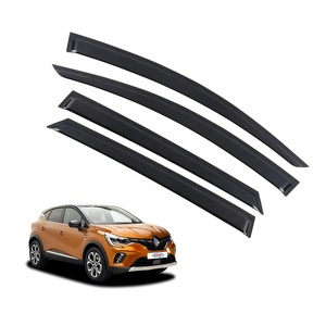 Accessori per auto visiere antipioggia deflettori per finestre scudo per Renault <span class=keywords><strong>Captur</strong></span> 2013-<span class=keywords><strong>2019</strong></span> <span class=keywords><strong>2019</strong></span>- - Product Image 3