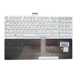 Clavier pour <span class=keywords><strong>Toshiba</strong></span> S50 S50-A S50D-A S50T-A L70-A L70D-A L70T-A L50-A <span class=keywords><strong>L50D</strong></span>-A L50T-A L55-A L55D-A avec cadre blanc - Product Image 1