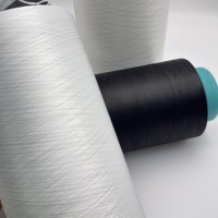 Fil texturé DTY 100 % polyester 75D/36F à faible élasticité pour tricotage circulaire, idéal pour vêtements sans couture – Fournisseur d'usine, prise en charge OEM