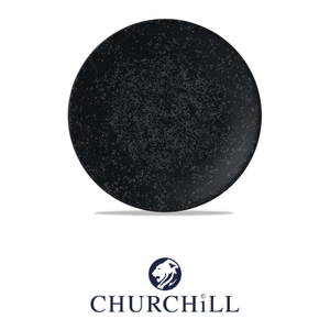 Caldera <b>Black</b> Flat <b>Plate</b> 27 cm Churchill Shades Zccamc271 - Product Image 4