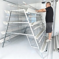 Système de collecte automatique d'œufs pour cages en batterie de type poulailler, projet clé en main 3/4 niveaux pour le Nigéria