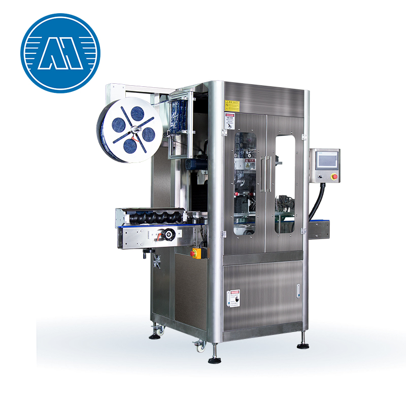 Auto Automatic PVC Label Bottle Wrap Printing Film Heat Thermal Shrink Sleeve Labeling Machine