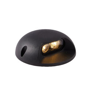 Lumières de passerelle LED en aluminium étanches IP65 pour les parcs Scenic Spots Couloirs <span class=keywords><strong>Allée</strong></span> Tortue-Back Garden Step Lights - Product Image 1