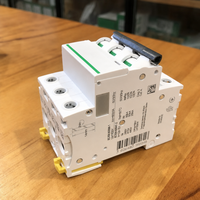Disjoncteur miniature Schneider Acti9 IC60N MCB AC230V/400V Protection contre les surcharges et les courts-circuits Interrupteur à air
