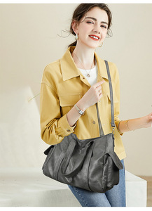 Bolsos cruzados de diseño de moda, bolsos de hombro de cuero PU de alta calidad, bolsos de mano casuales de lujo para mujer - Product Image 5