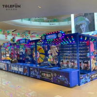 Jeux de stand de fête foraine Tolefun CE pour tous les âges, jeux de fête foraine, jeux d'attaque de dinosaures, jeux de sport d'intérieur, machine de jeu amusante à vendre