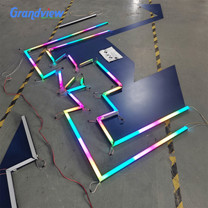 Hotel acrilico di alta luminosità esterna di marca nome di visualizzazione decorazione di illuminazione a led segno di vendita on-line - Product Image 5