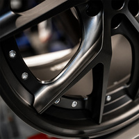 Cerchi in Lega di Alluminio Forged Personalizzati Forgex per Auto Passeggeri, 2/3 Pezzi, 18 19 20 21 22 24 Pollici, 5x114.3, Neri, per BMW F10