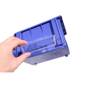 Warehouse Industrial High Quality Plastic Stackable Storage Shelf Bins Plastic