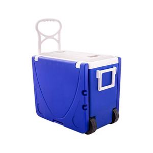 <span class=keywords><strong>Nevera</strong></span> Portátil Plegable con Ruedas y Aislamiento de PE, con <span class=keywords><strong>Mesa</strong></span> y Sillas, Equipo de Camping para Alimentos y Refrigeración, 28L - Product Image 5