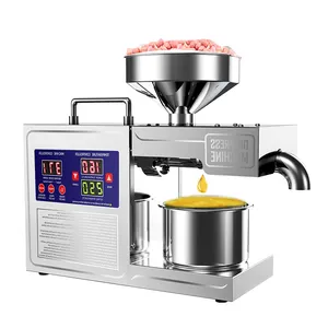 Máquina de imprensa fria de óleo de coco, imprensa fria, máquina de cozinhar óleo de novas sementes, produto novo 2020, fornecimento 6.5