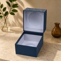 Boîte cadeau en carton kraft personnalisée, écologique et luxueuse, pour un branding haut de gamme et une présentation en magasin
