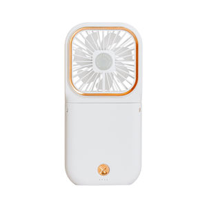 In Stock <b>Neck</b> Fan With Led <b>Light</b> Hotel Small Size Cooling Fan Color Box Portable Air Cooler Fan - Product Image 1