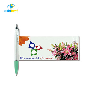 Bolígrafo extraíble de plástico promocional Logotipo personalizado Rolling Flag <span class=keywords><strong>Banner</strong></span> Pen - Product Image 5