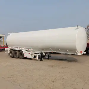 Factory Supplier Bulk Stock Hot Selling 42000~45000liters Oil Fuel Tank Semi Trailer