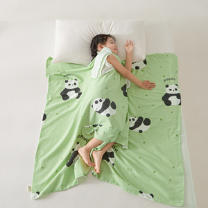 Edredón multifuncional de verano para bebé 2026, saco de dormir de gasa de algodón puro de clase A, protector de vientre antipatadas para bebés y niños pequeños - Product Image 3