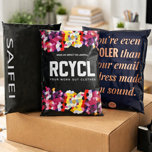 Sobres de Envío de Polietileno Coextruido LDPE, Resistentes al Agua, Duraderos, Resistentes a Desgarros, Ecológicos, de Diseño Personalizado, para Ropa - Product Image 3