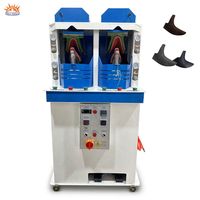 Machine de formage de semelles par refroidissement et chauffage, machine de moulage par collage pour empeignes de chaussures