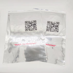 Sac de Courrier Argenté Sac d'Emballage en Polyéthylène Impression Métallique Personnalisée Enveloppe Personnalisée Taille Personnalisée Sacs d'Emballage pour Sweatshirts Enveloppes en Aluminium - Product Image 4
