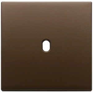 Vintage Dark Bronze Brushed Wall <b>Plate</b> 9.5 In Length 1.4 In Height <b>Switch</b> Cover - Product Image 1