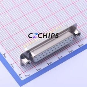 X0125FC2W2 D-Sub/VGA Connector Through hole Component (THT) Connector Standard D-Sub Female 25P <b>Solder</b> <b>Wire</b> Type - Product Image 1