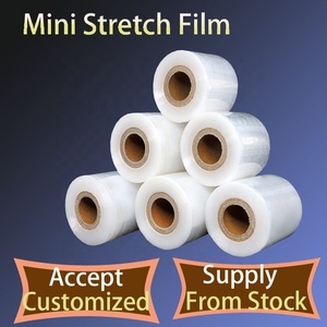 Clear Stretch Film 20 Mic Commercial Plastic <strong>Pallet</strong> Supplies Shrink Mini <strong>Wrap</strong> <strong>for</strong> Moving Shipping Packing - Product Image 4